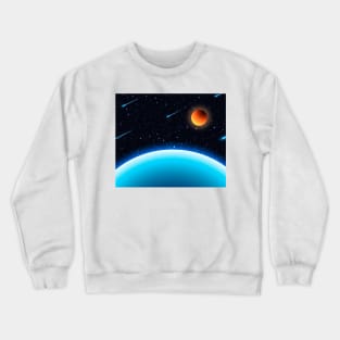 Space Travel Crewneck Sweatshirt
